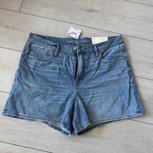American Eagle Outfitters Relaxed Light Blue Jean Shorts